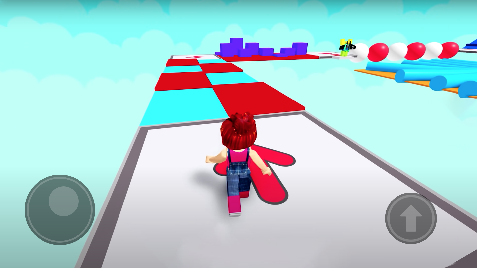 Obby parkour : lava mod Escape Gameplay Screenshot 1